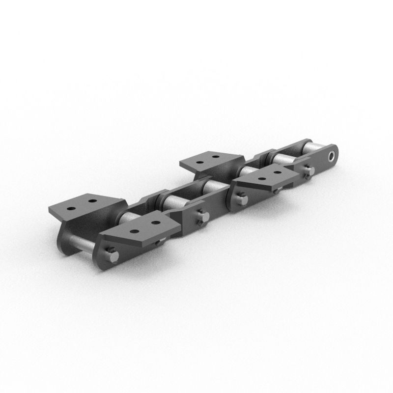 Drop Forging Large Buried Scraper Conveyor Chain 100mm Pitch